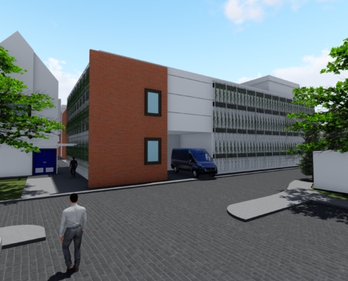 gedung produksi eks 1